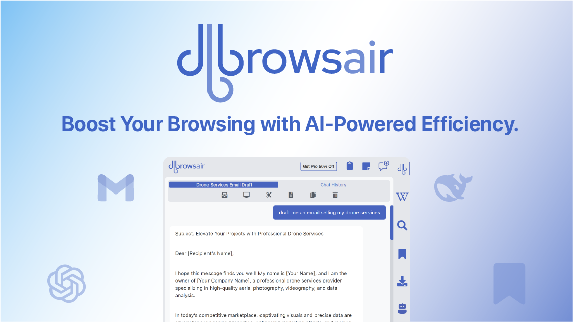 AI-Powered Browsing with Browsair